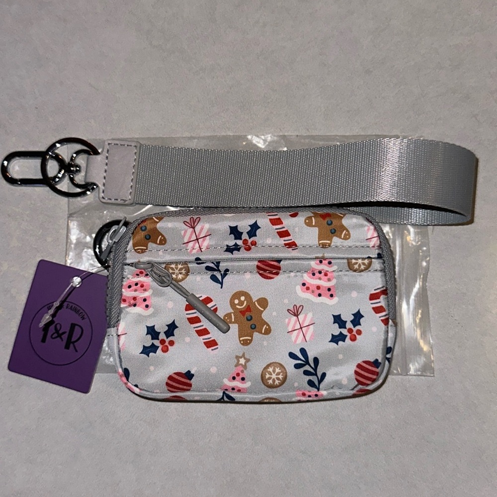 Iris and Rainbow 2nd Gen Wallet Gingerbread Print